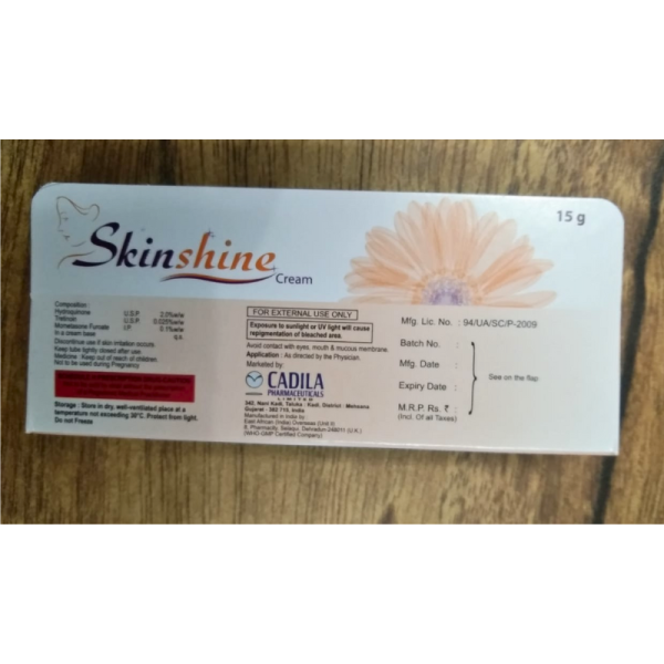 Skinshine Cream - Cadila Pharmaceuticals Ltd