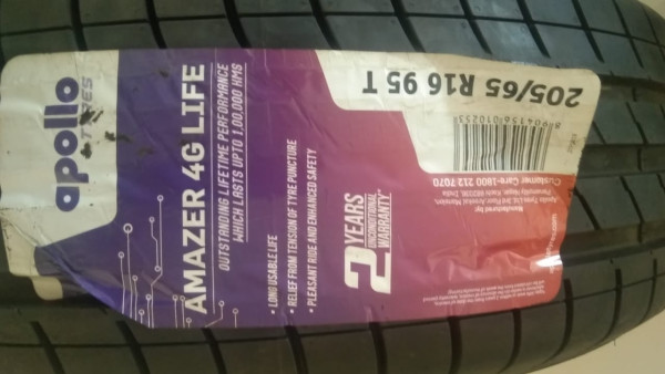 Tubeless Tyre - Apollo Tyres