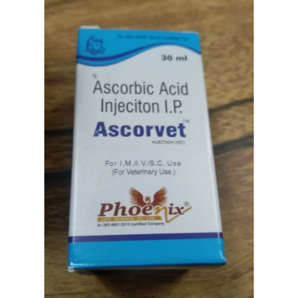 Ascorvet Injection (Vet) - Phoenix