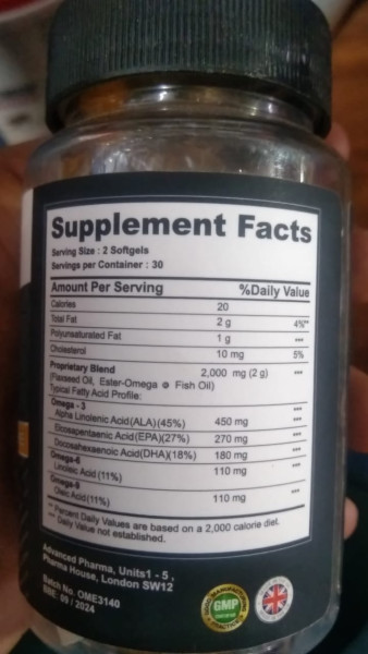 Omega-3 Capsules - Toy Express
