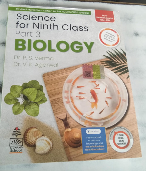 Biology Class IX Part 3 - S Chand Publishing