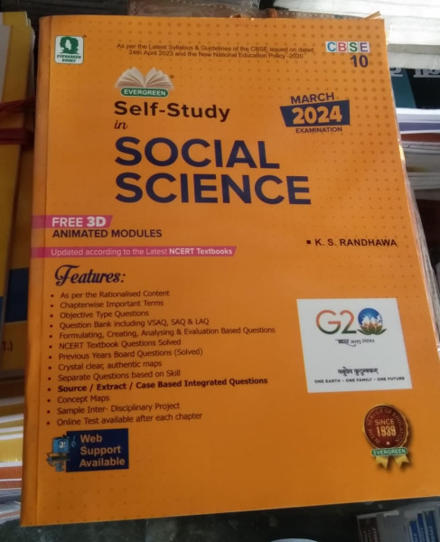 CBSE Self-Study in Social Science - Evergreen Publications