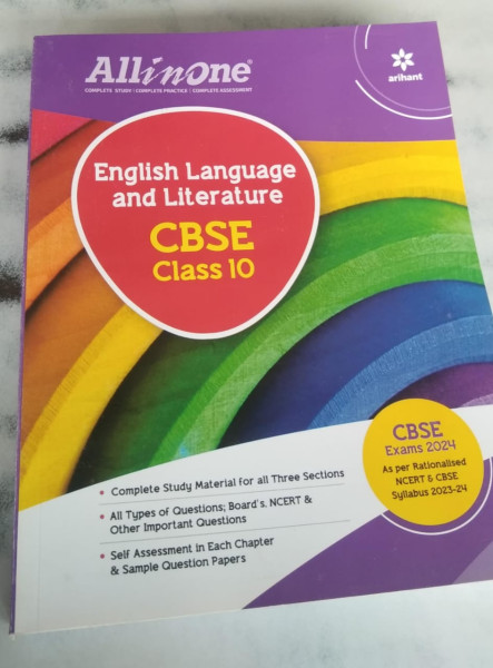 English Language & Literature CBSE Class 10 - Arihant