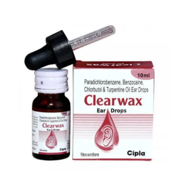 Clearwax Ear Drops - Cipla