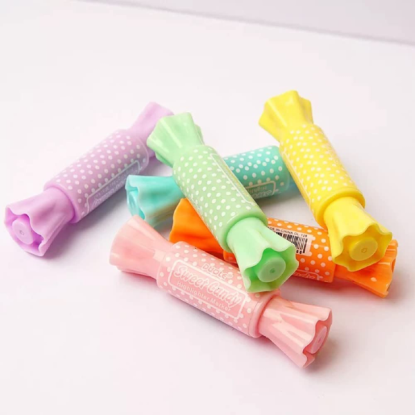 Candy Theme Double Tip Highlighters - Generic