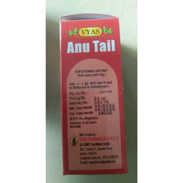 Anu Tail - Vyas Pharmaceuticals