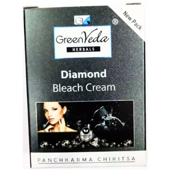 Diamond Bleach Cream - Green Veda