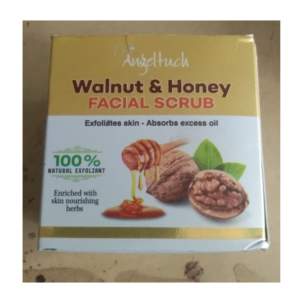 Walnut & Honey Facial Scrub - Angel tuch