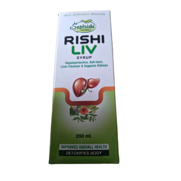 Rishi Liv Syrup - Saptrishi Herbals