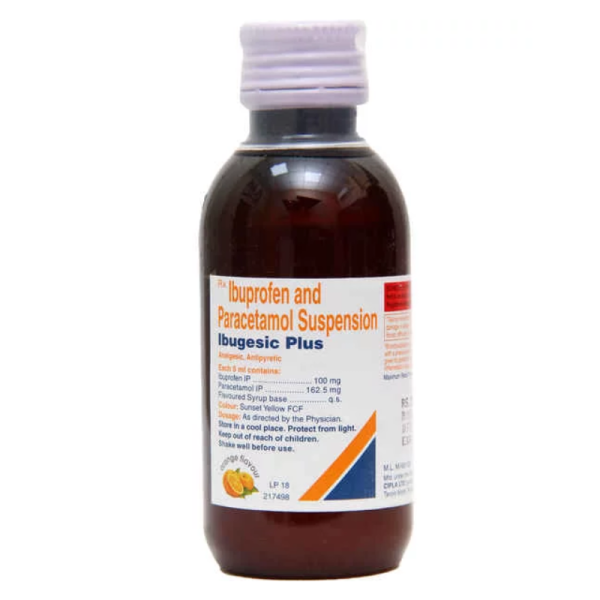 Ibugesic Plus Oral Suspension Orange-Image