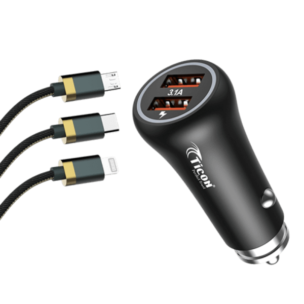 Car Charger - Ticon