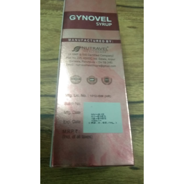 Gynovel Syrup - Nutravel Healthcare