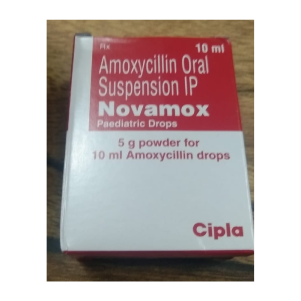 Novamox Paediatric Drops - Cipla