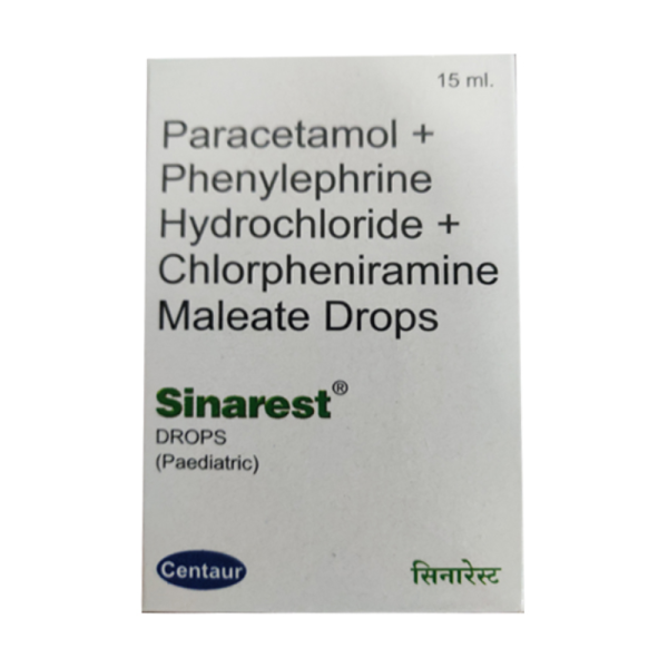 Sinarest Drops - Centaur Pharmaceuticals