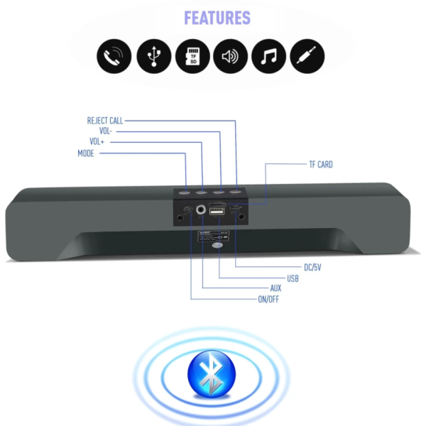 Bluetooth Soundbar image 2
