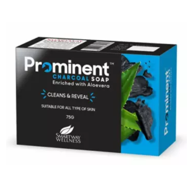 Prominent Charcoal Soap - SMARTWAY WELLNESS