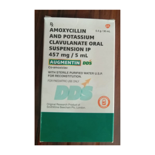 Augmentin DDS Suspension - GSK (Glaxo SmithKline Pharmaceuticals Ltd)