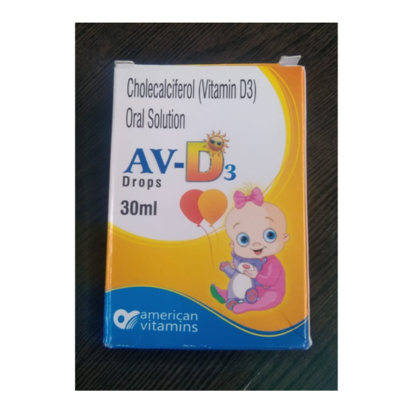Av-D3 Drops - American Vitamins