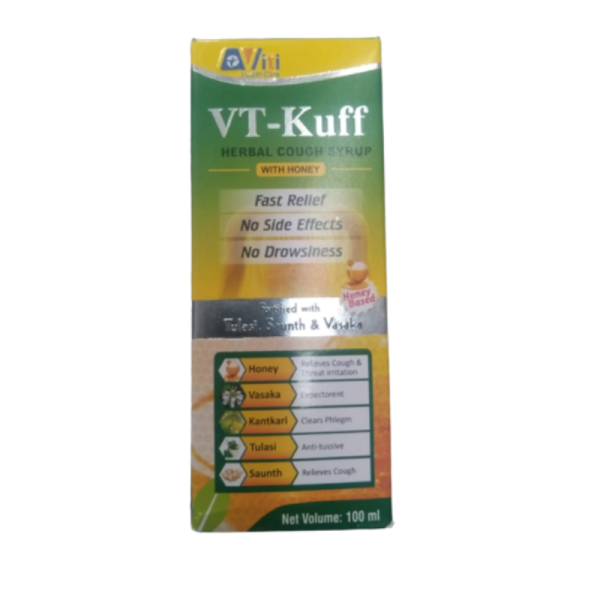 Vt Kuff Herbal Cough Syrup - Viti Health Care