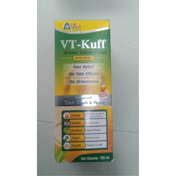 Vt Kuff Herbal Cough Syrup - Viti Health Care