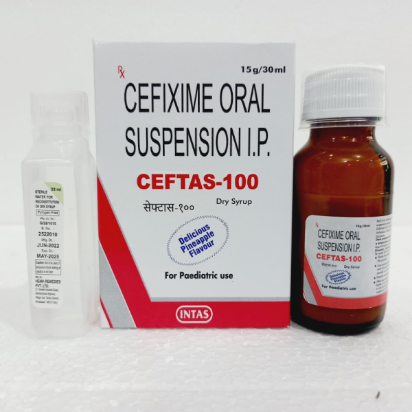 Ceftas - 100 Tablets - Intas Pharmaceuticals Ltd