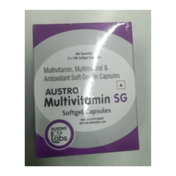 Multivitamin SG Softgel Capsules - Austro