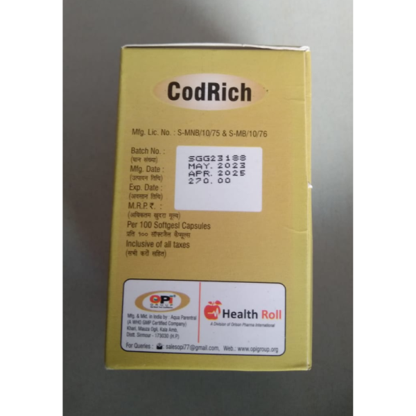 Codrich 100 Capsules - OPI Group