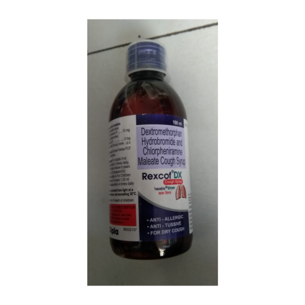 Rexcof Dx Cough Syrup - Cipla