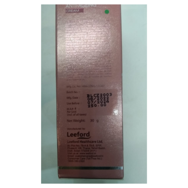 Meglow Anti Ageing Cream - Leeford
