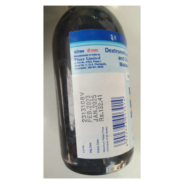 Corex DX Syrup - Pfizer Limited