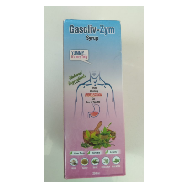 Gasoliv-Zym Syrup - Gementis Lifesciences Pvt. Ltd.