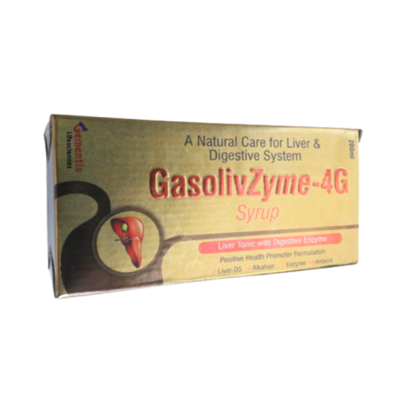 Gasolivzyme-4g Syrup - Gementis Lifesciences Pvt. Ltd.
