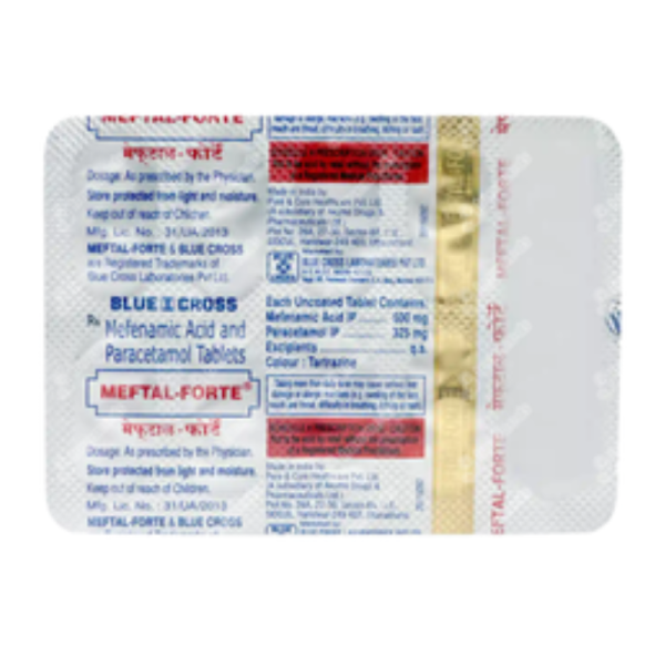 Meftal-Forte Tablets - Blue Cross Laboratories Ltd