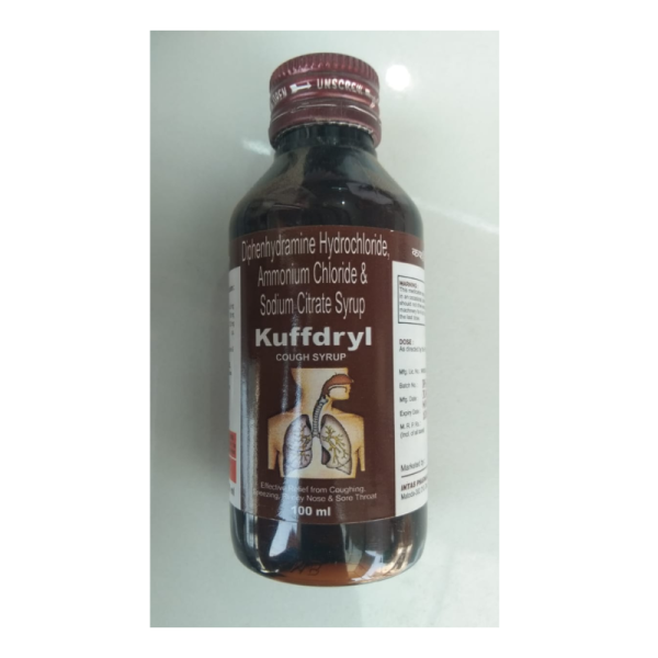 Kuffdryl Cough Syrup - Intas Pharmaceuticals Ltd
