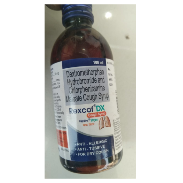 Rexcof Dx Cough Syrup - Cipla