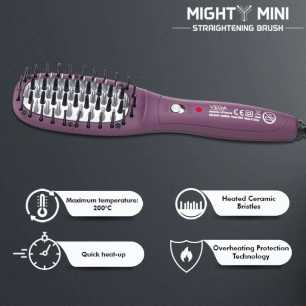 Mini Straightening Brush - Vega
