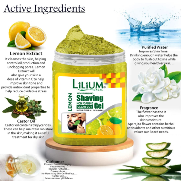 Shave Gel - Lilium Herbal