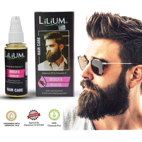 Mooch & Beard Oil - Lilium Herbal
