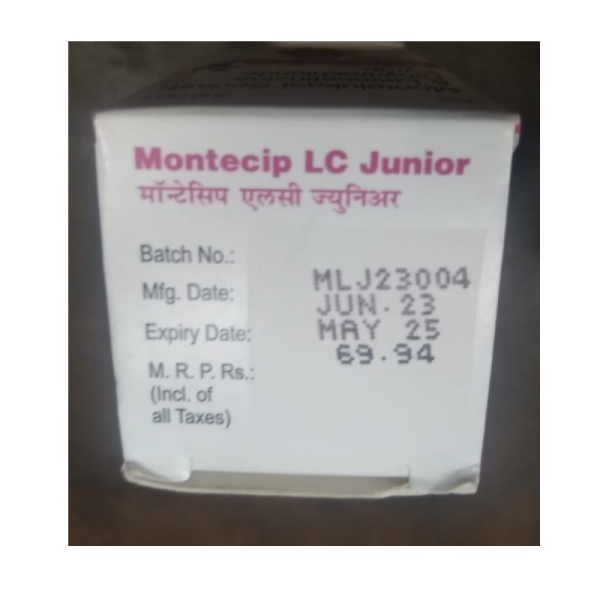 Montecip Lc Junior Syrup - Cipla