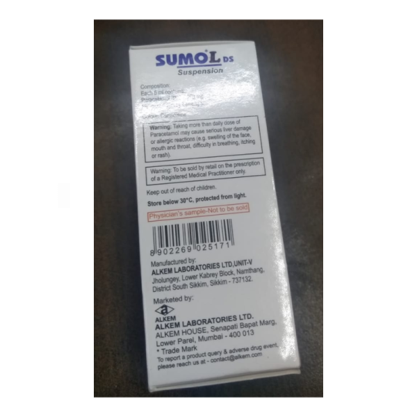 Sumol Ds Suspension - Alkem Laboratories Ltd