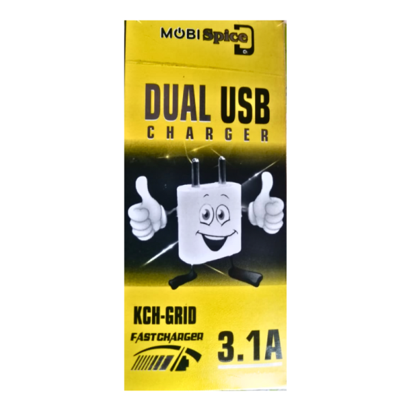 Dual USB Charger - Mobi Spice