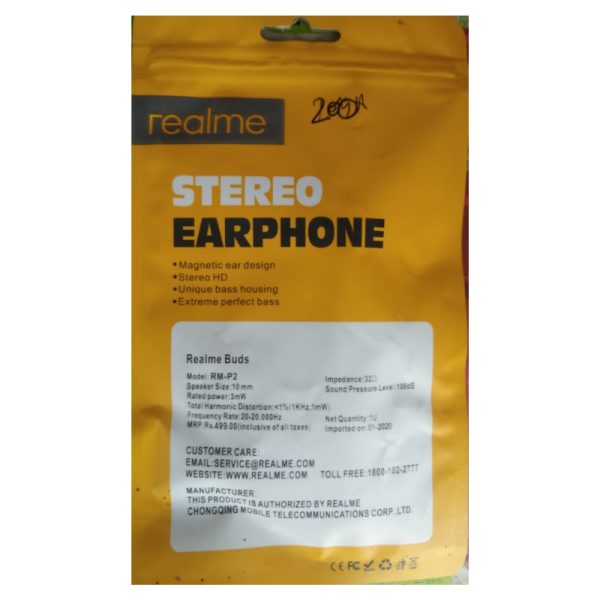 Earphone - Realme