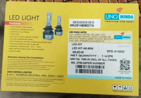 LED Headlight - Uno Minda