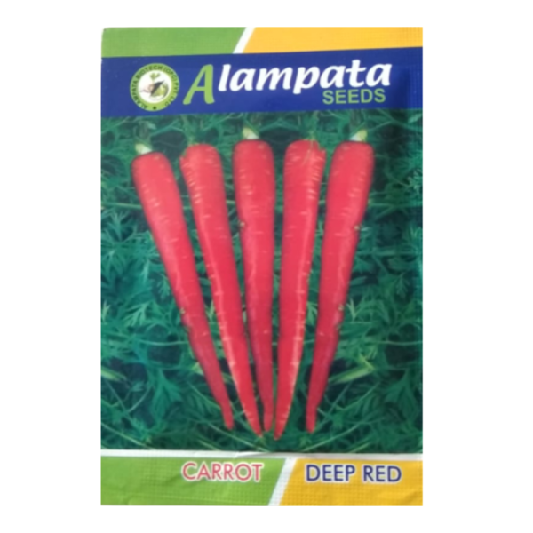 Deep Red Carrot Seeds Image