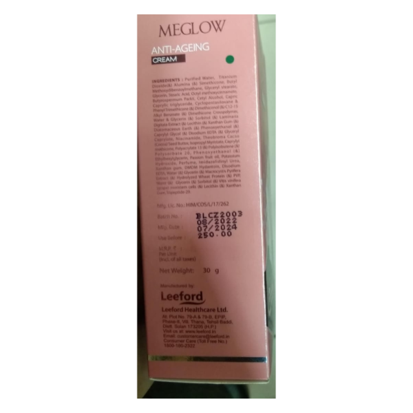 Meglow Anti Ageing Cream - Leeford