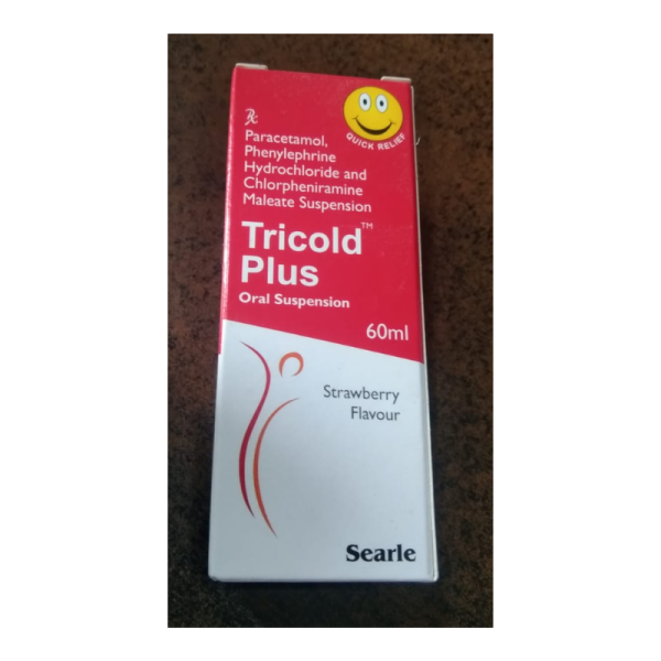 Tricold Plus Oral Suspension - Searle