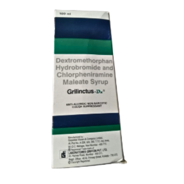 Grilinctus-Dx Syrup - Laboratories Griffon