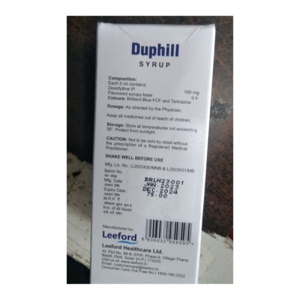 Duphill Syrup - Leeford