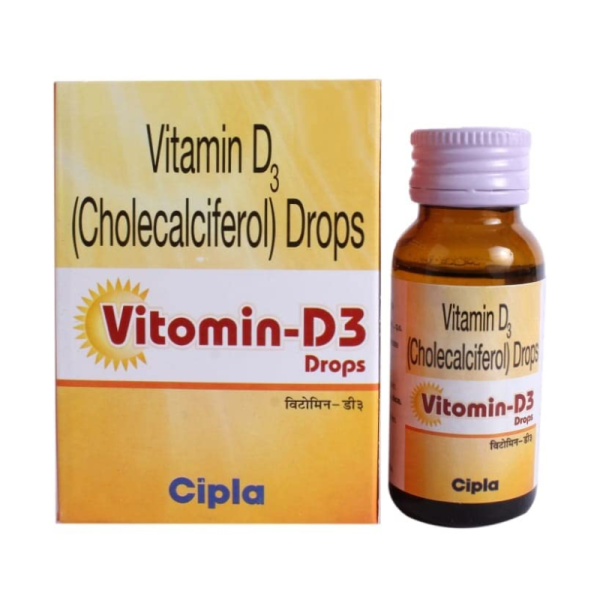 Vitamin-D3 Drops - Cipla