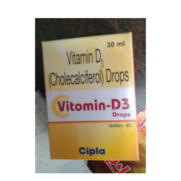 Vitamin-D3 Drops - Cipla